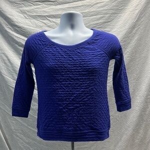Princess Vera Wang blue top size small